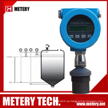 Medidor de nivel ultrasónico líquido de agua digital